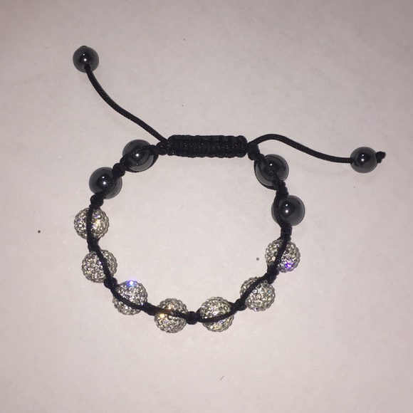 EUC Adjustable Rhinestone Bracelet Set - Picture 3 of 5